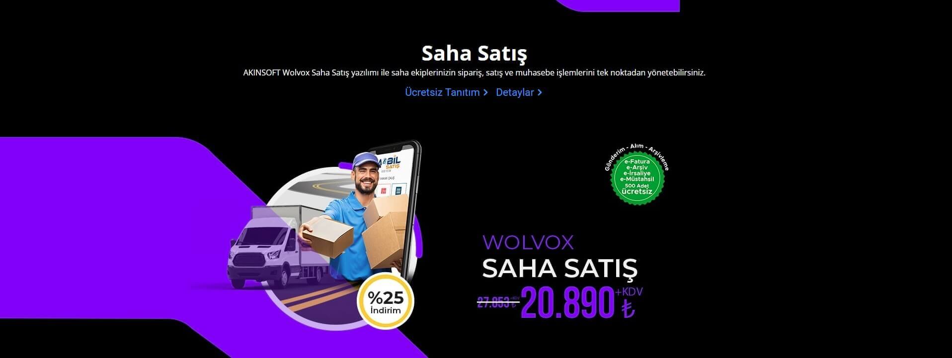 akınsoft saha satış mobil satış programı