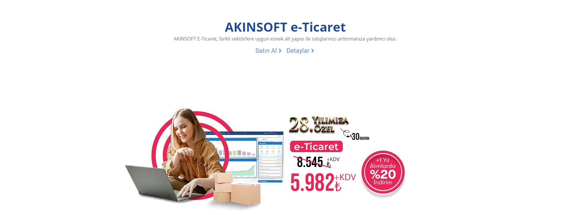 akınsoft eticaret ve sanal pazar entegrasyonları