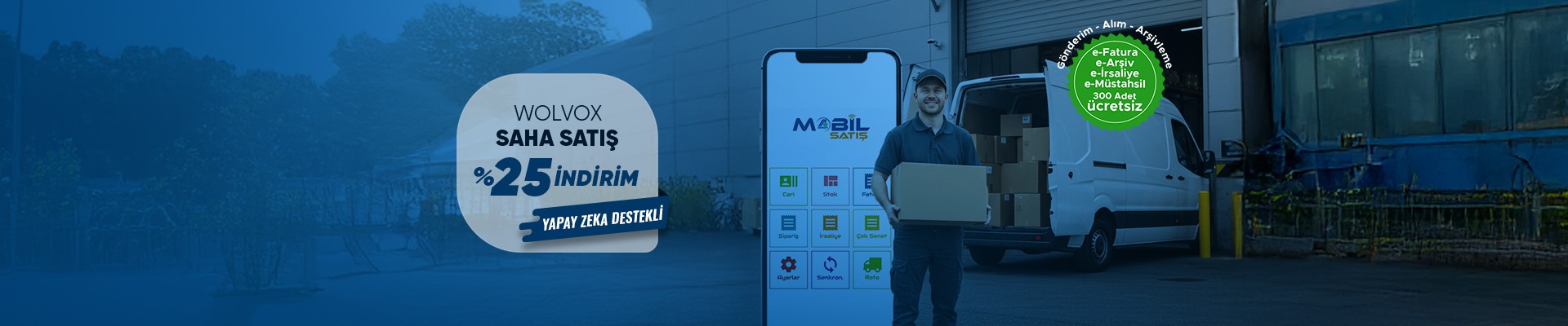 Akısoft Wolvox Mobil Satış Programı; Araçta fatura kesme, sipariş toplama ve tahsilat sistemini kullanmak isteyen bütün işletmelere hitap etmektedir.